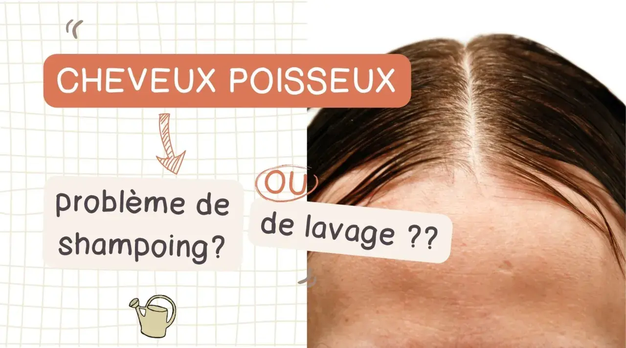 Cheveux poisseux : problème de shampooing ou de lavage ? Découvrez comment savoir si on a les cheveux gras.